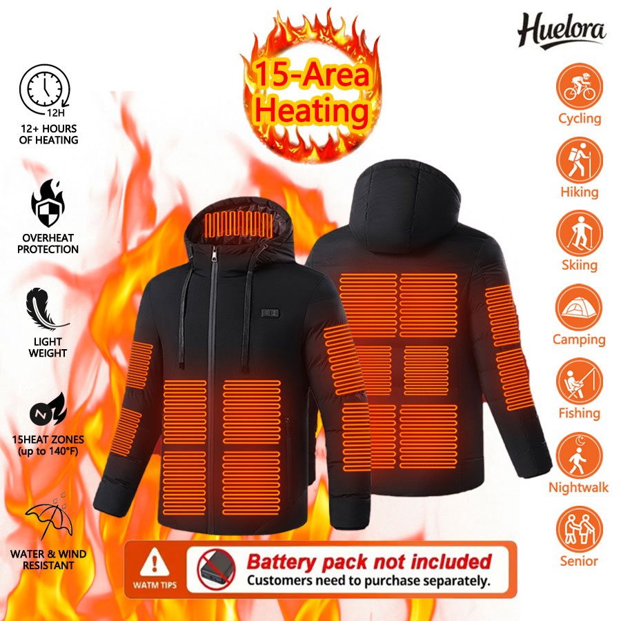 Power Bank - Huelora 11 Area Heated Jacket Men