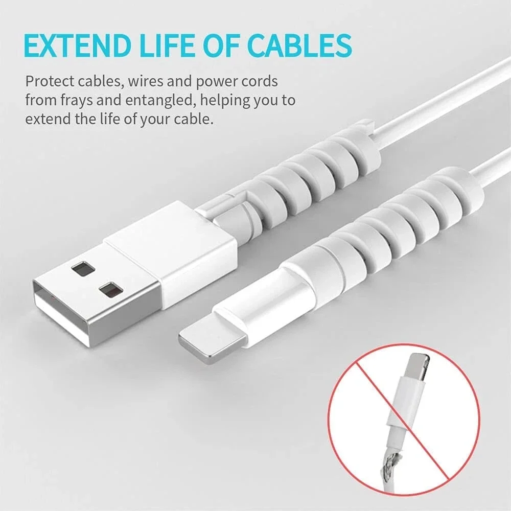 20-1Pcs Cables Protector Flexi - Cable Organizer recension och pris