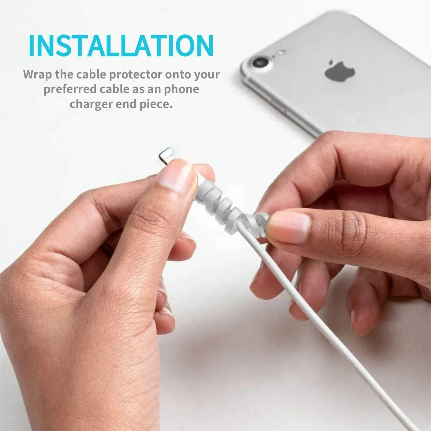20-1Pcs Cables Protector Flexi - Cable Organizer recension och pris