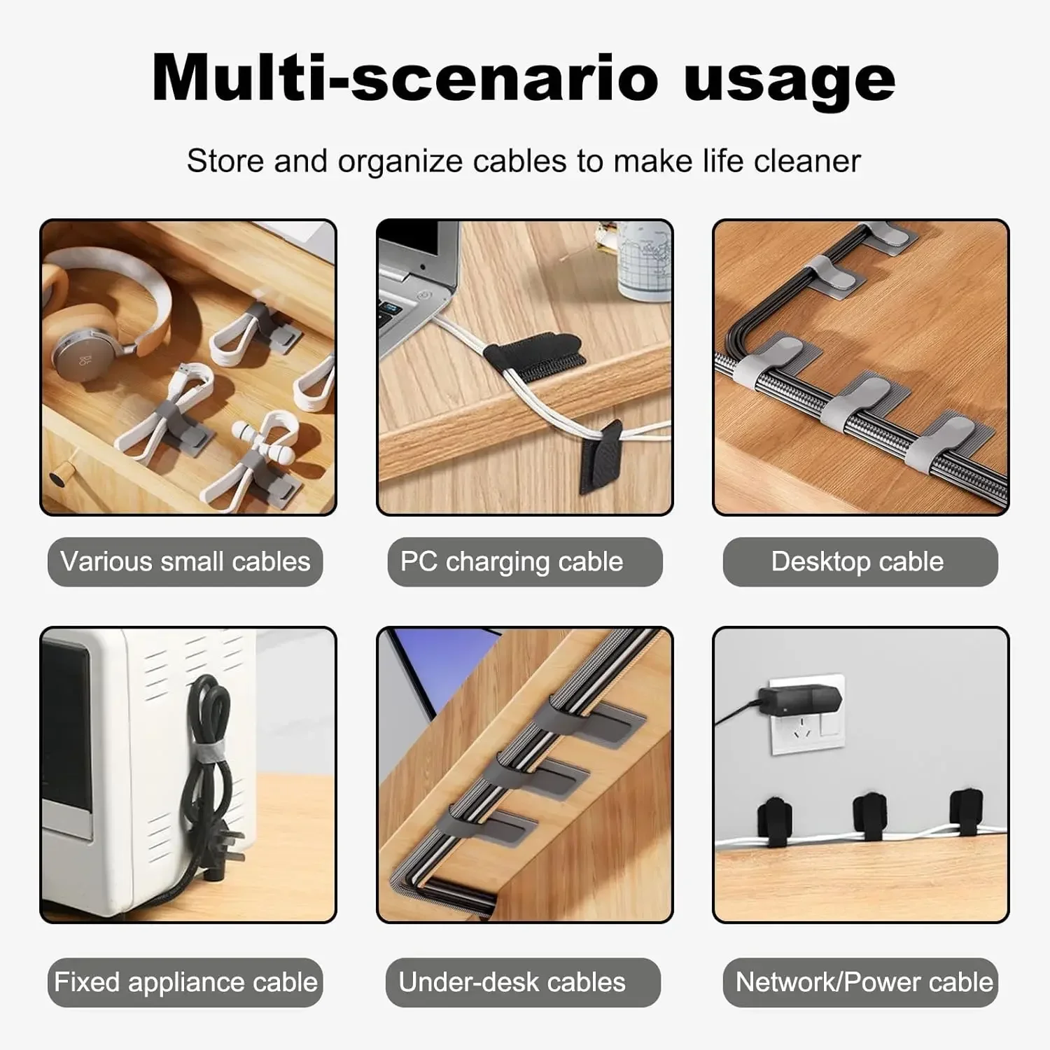 New Reusable Cable Ties Velcro - Cable Organizer recension och pris