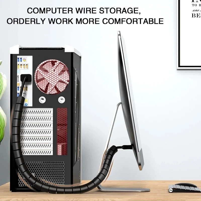 2M Long Cable Management Compu - Cable Organizer recension och pris