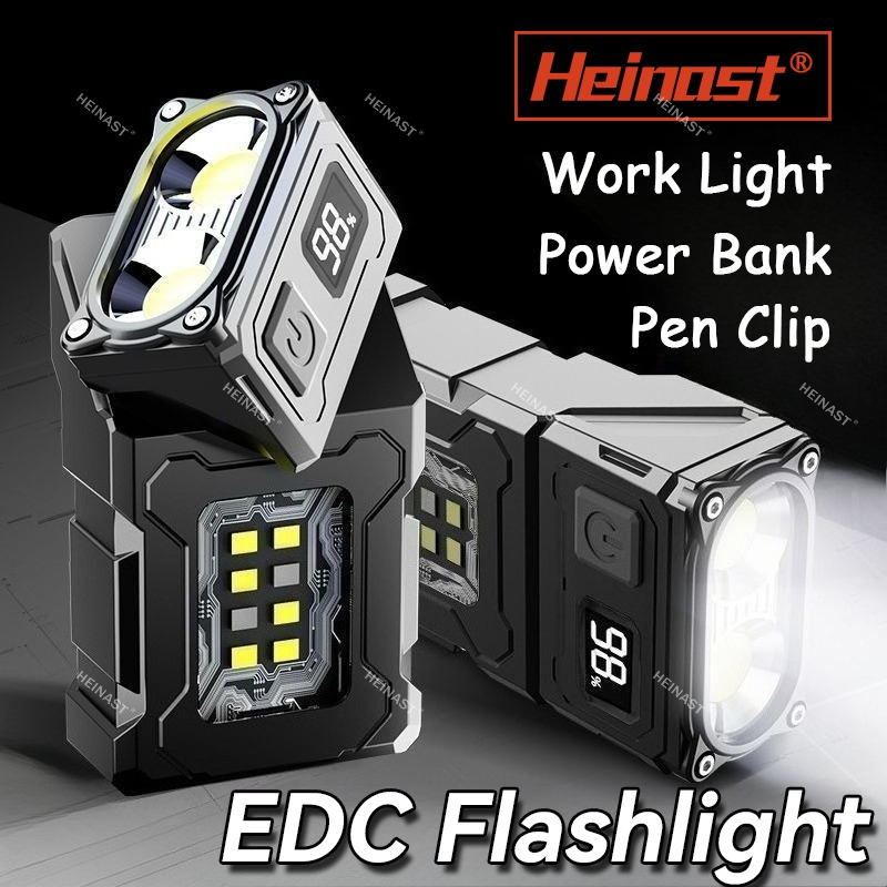 Magnetic Torch Light Work Ligh - Power Bank recension och pris