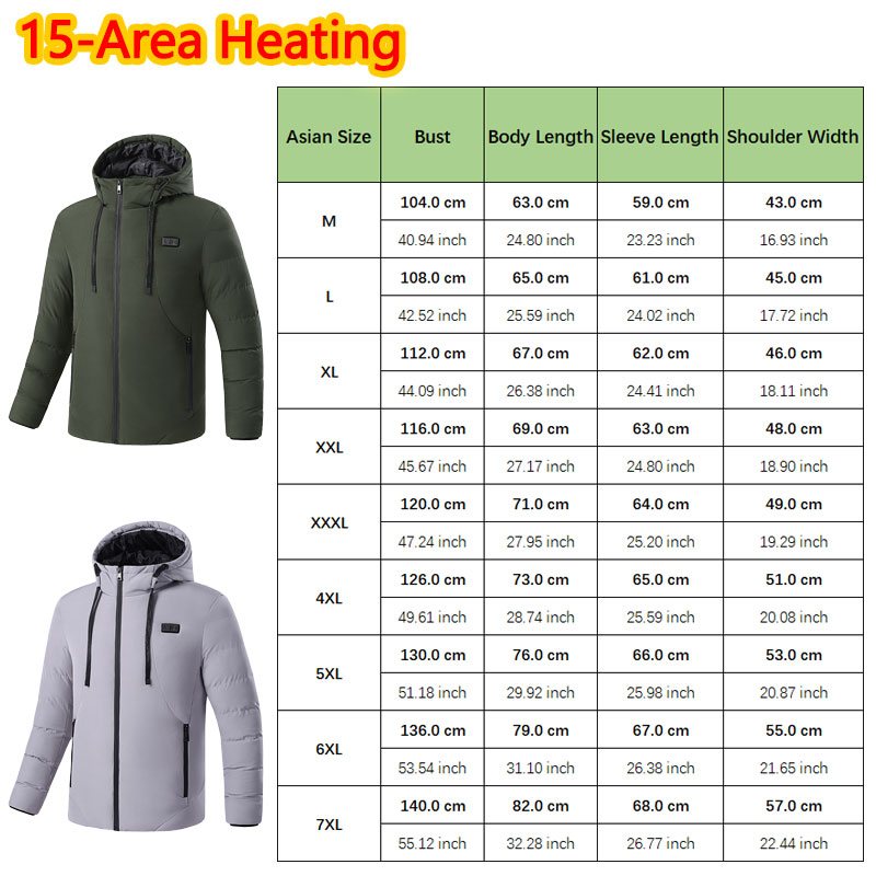 Huelora 11 Area Heated Jacket  - Power Bank recension och pris