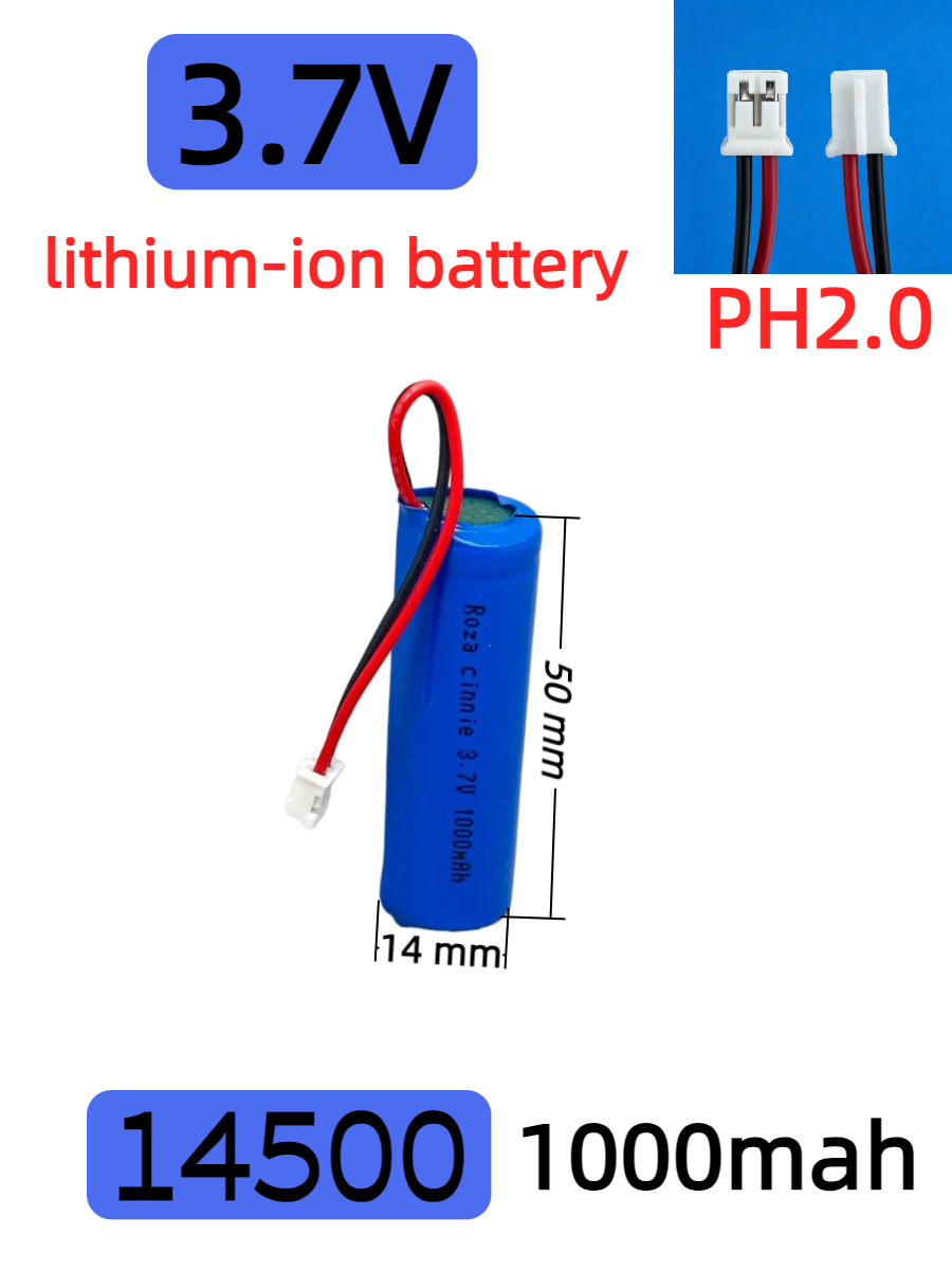 14500 1000mAh 3.7V Rechargeabl - Electronics And Gadgets Ce recension och pris